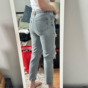 Zara Straight Leg Jeans with Soft Denim